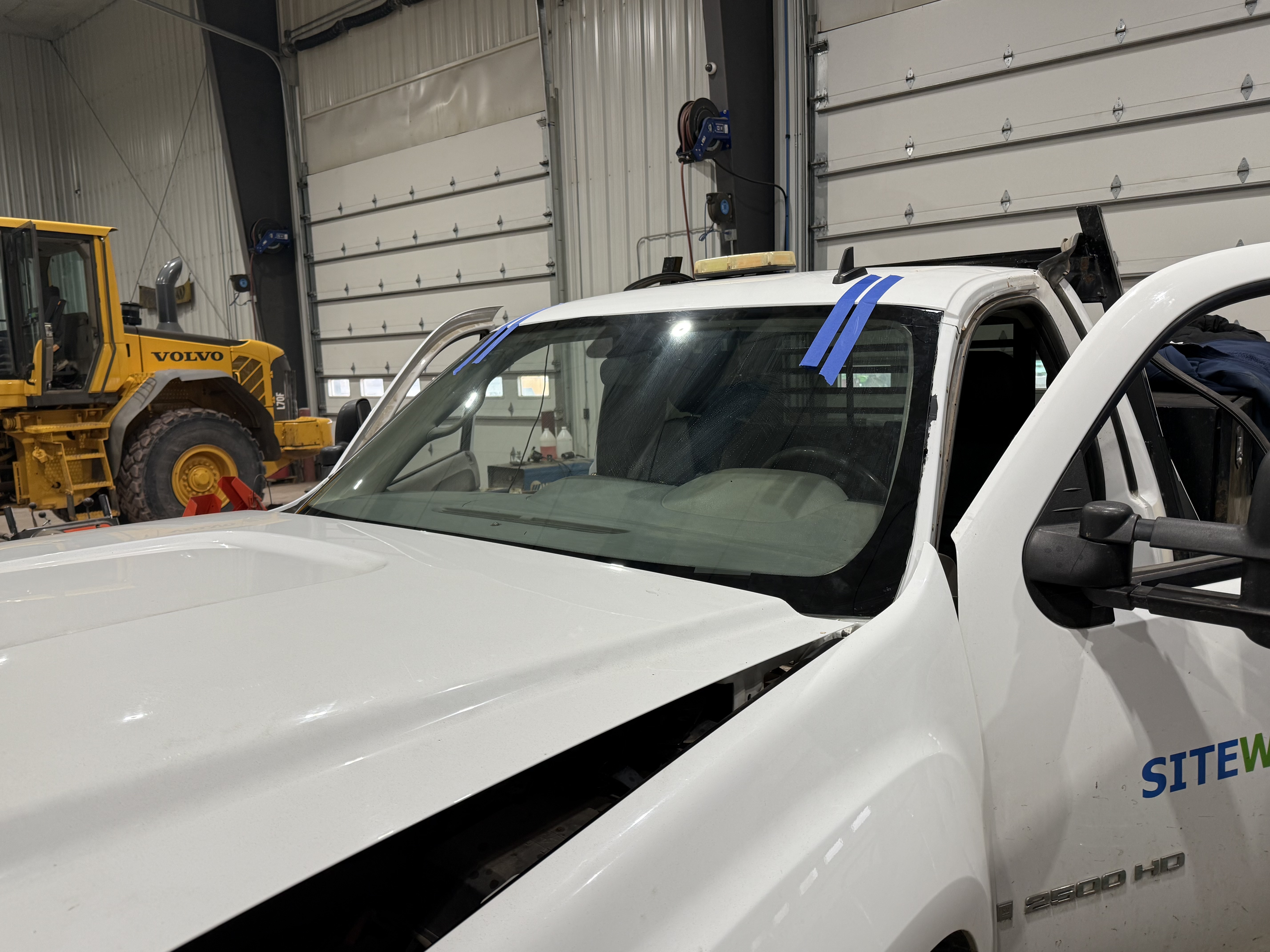 Commercial truck windshield replacement by Chip Doctor of Sioux Falls